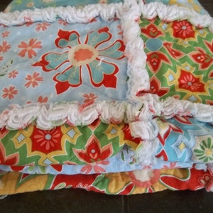 Make a Gift. Rag Sensory Quilt Pattern Tutorial, Easy Instructions w Photos, pdf image 5