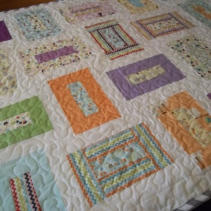 Jelly Roll Twist and Turn Quilt Pattern Tutorial pdf image 2