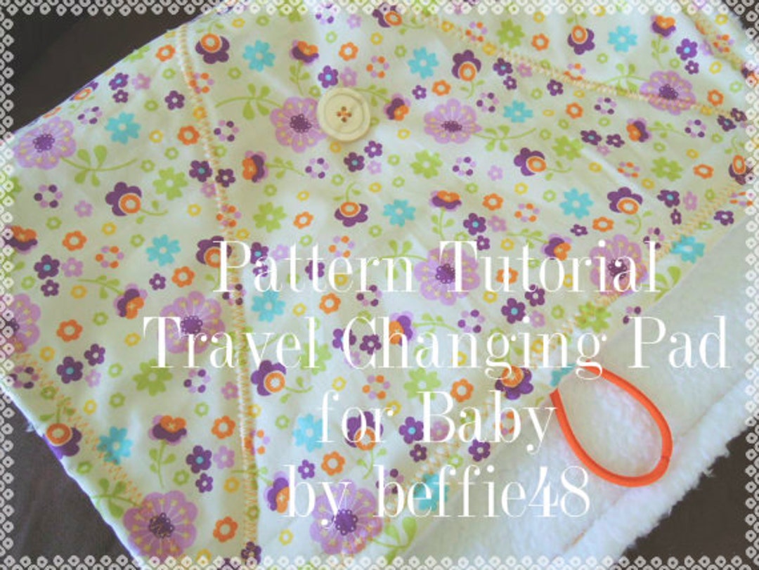 PATTERN, Super Simple Baby Diaper Changing Pad Sewing Tutorial, Pdf Etsy