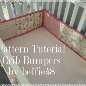 homemade crib bumper