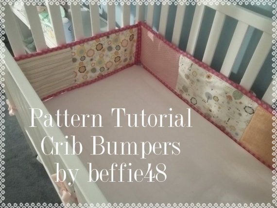 Crib Bumper Pattern Tutorial With Photos Pdf Easy To Make Etsy