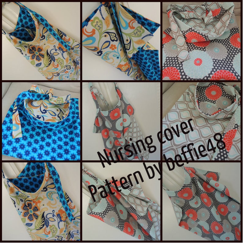 PATTERN Nursing Cover Tutorial Easy to Make Pdf. Instant Etsy