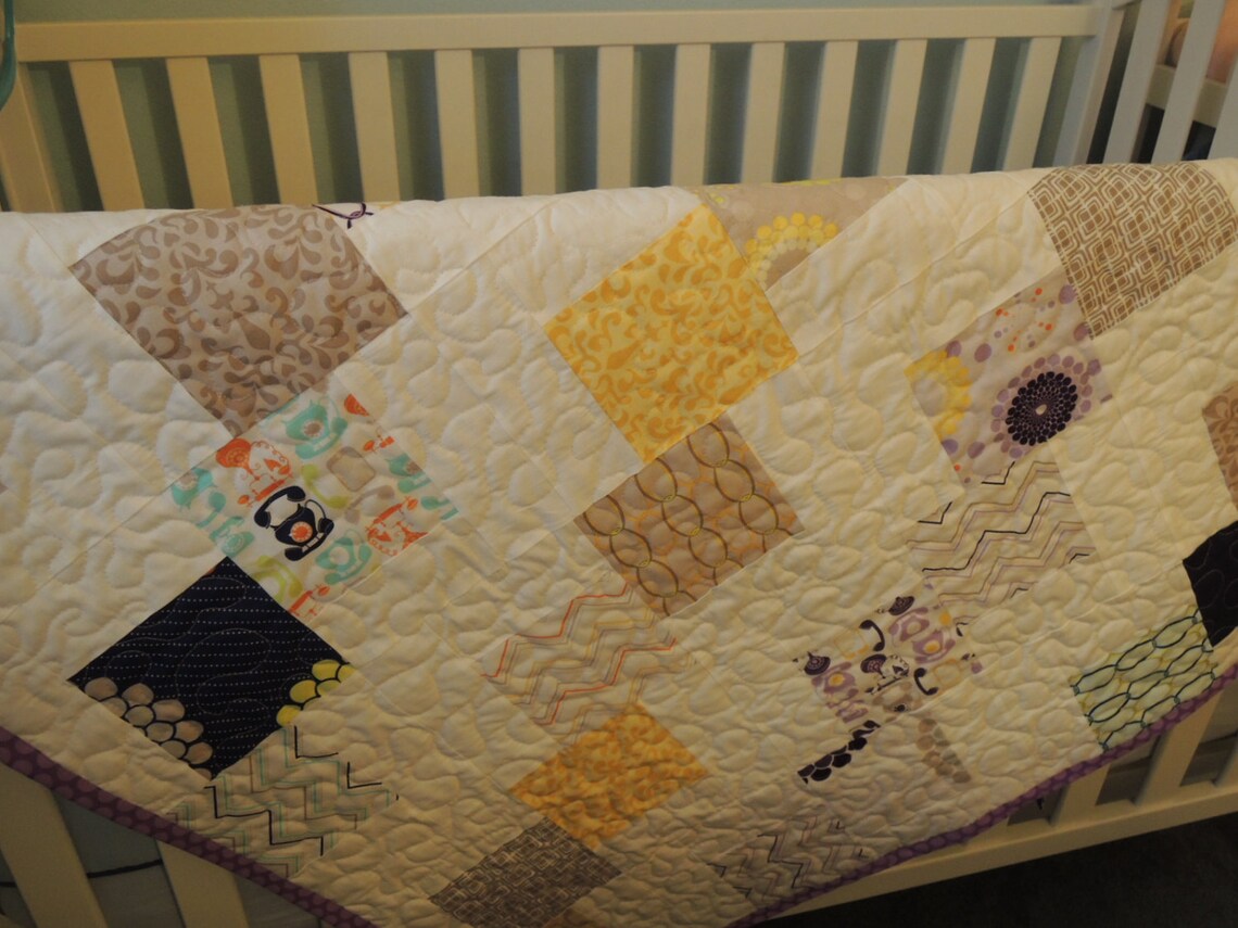 Falling Blocks Quilt Pattern Tutorial, Easy to Make, Uses Charm Packs ...