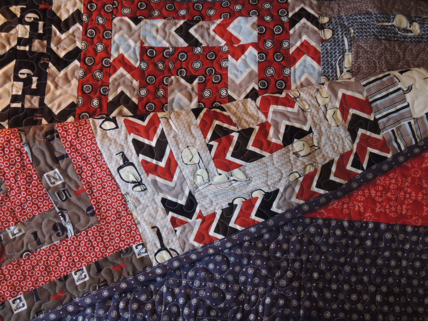 Speedster Tutorials PATTERN, Easy Speedster Quilt, Pattern Tutorial W Photos, Pdf. - Etsy