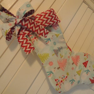 Christmas Stocking Pattern, Super Simple Tutorial, pdf with photos image 4