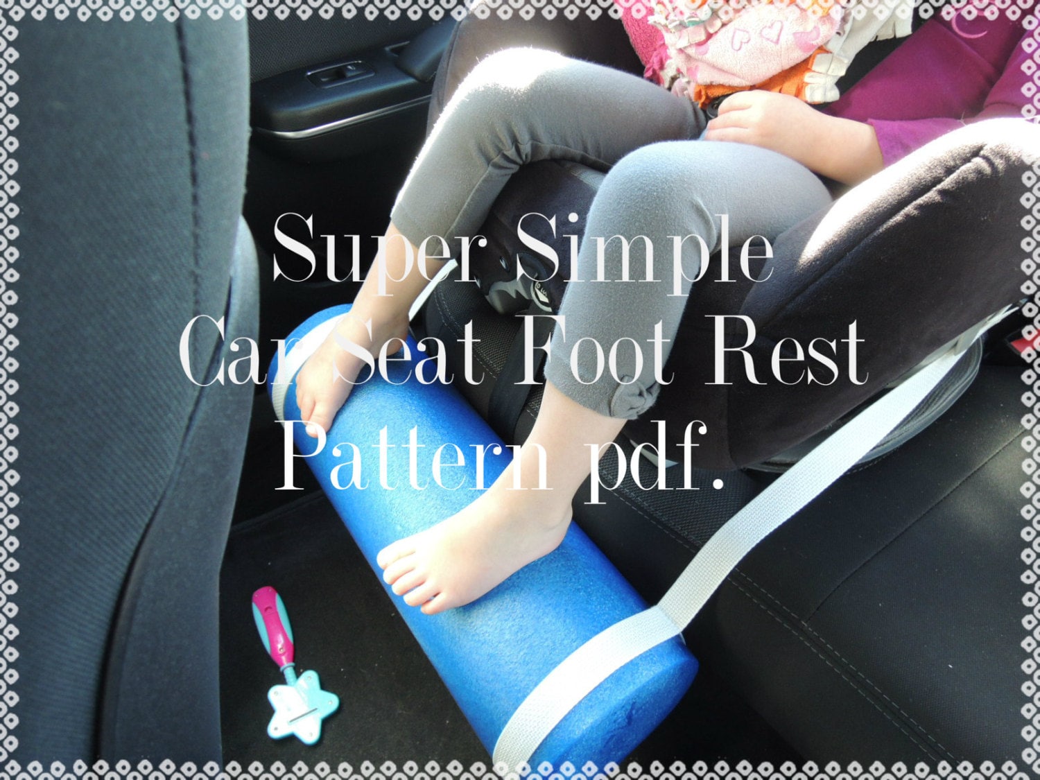  Car Seat Foot Rest for Kids Toddlers Children Travel