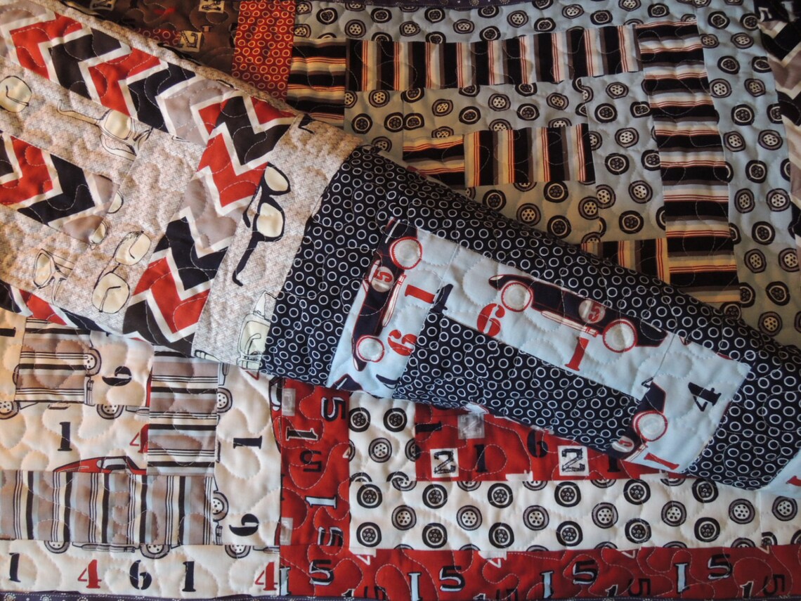 Speedster Tutorials PATTERN, Easy Speedster Quilt, Pattern Tutorial W Photos, Pdf. - Etsy