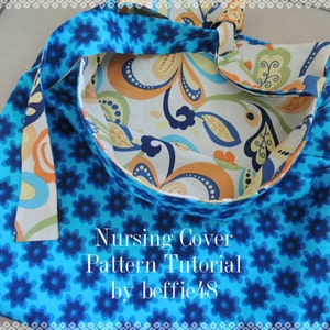 Easy Nursing Cover Pattern Tutorial W PHOTOS pdf. Simple to Make, Instant Download