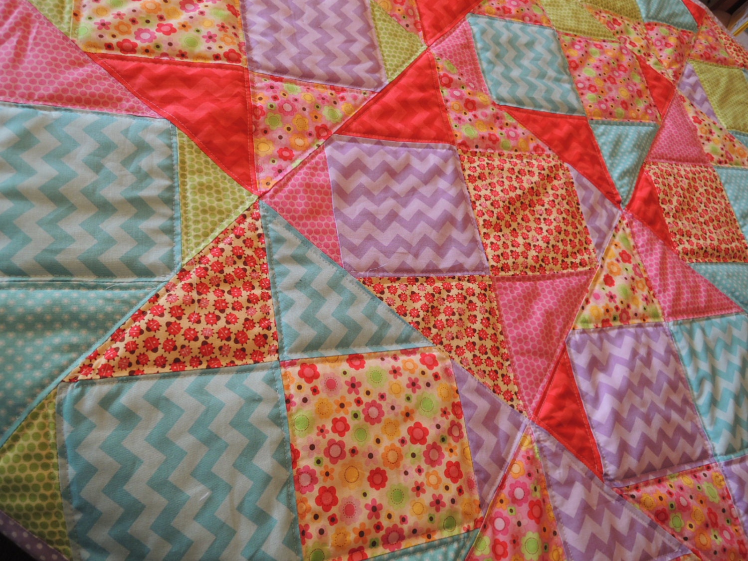 Simple Cuts Crazy Quilt Easy Pattern Tutorial pdf Etsy