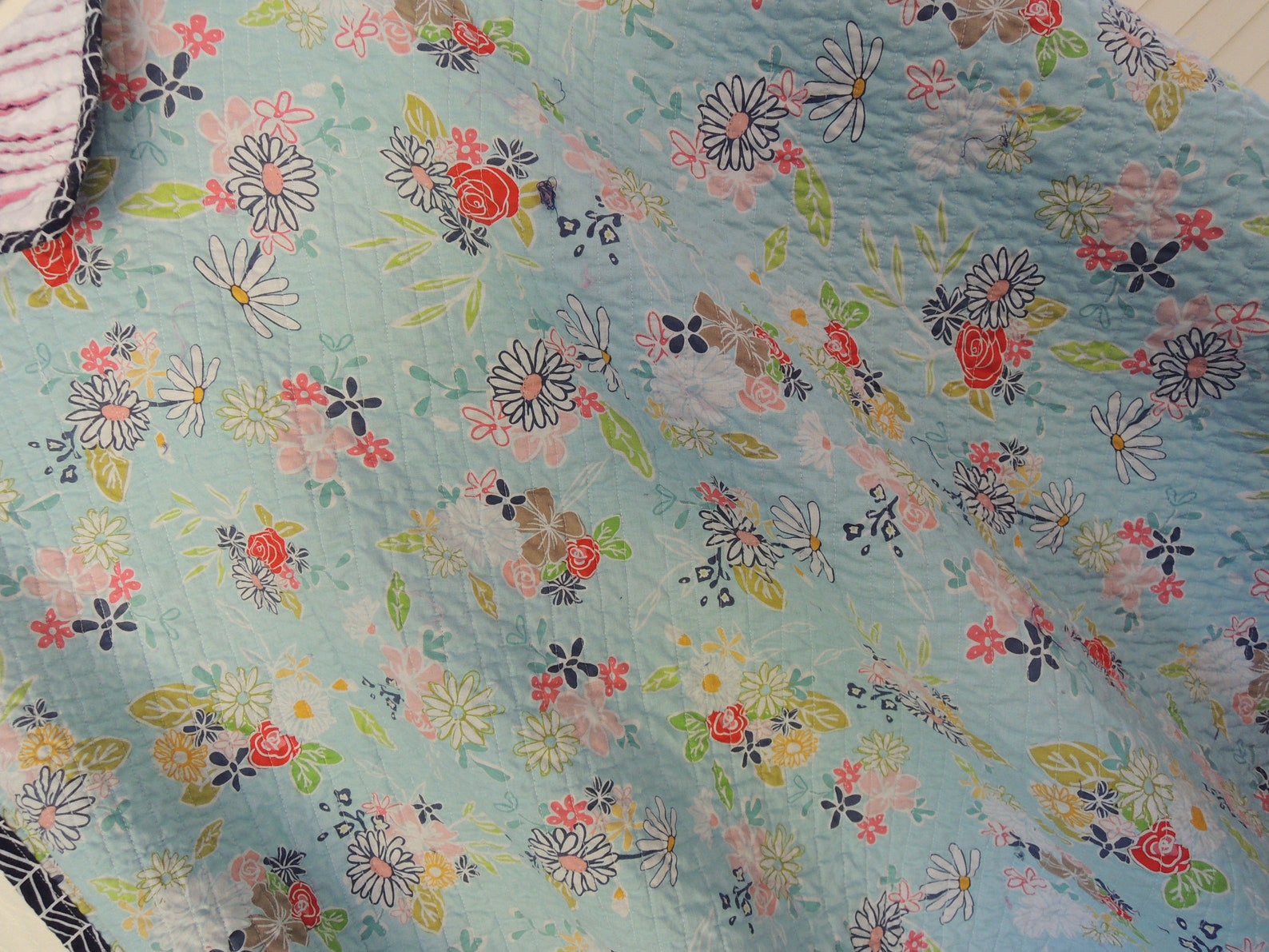 Super Simple Chenille Baby Quilt Pattern Tutorial With Photos Etsy