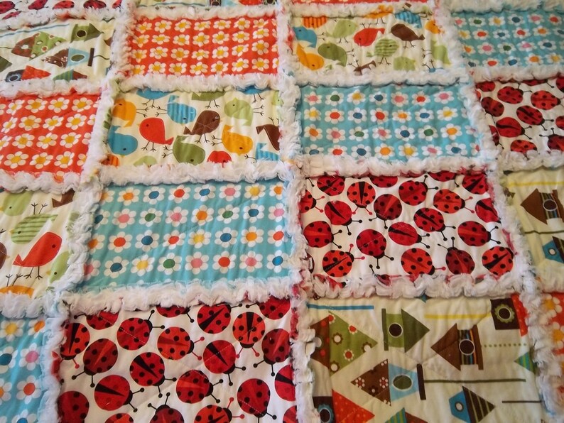 Make a Gift. Rag Sensory Quilt Pattern Tutorial, Easy Instructions w Photos, pdf image 3