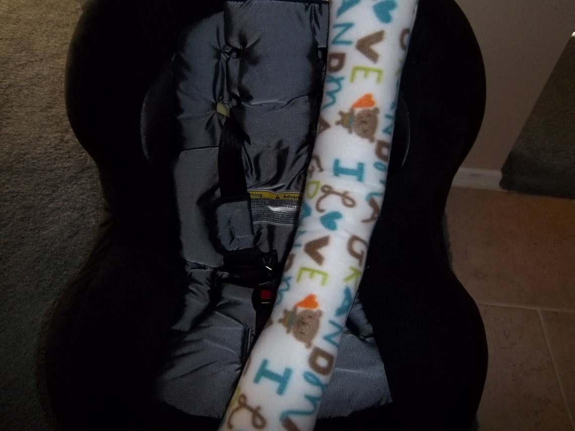 Car Seat Belt Pillow Pattern Tutorial Pdf. Toddler and Kid Etsy