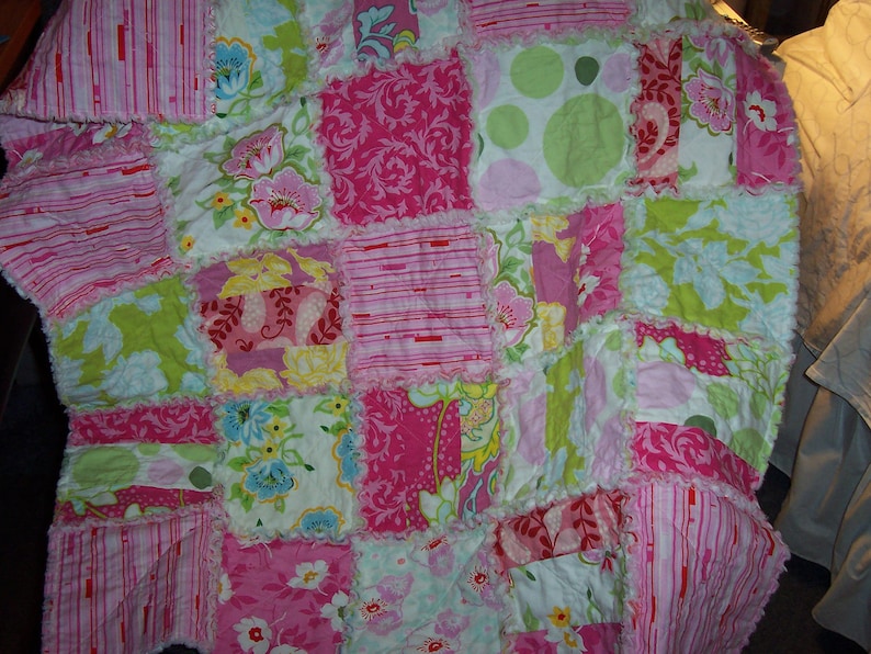 Easy Cross Pattern Rag Quilt Rag Quilt Pattern Tutorial, Easy to Make With Photos, Pdf File, INSTANT ...