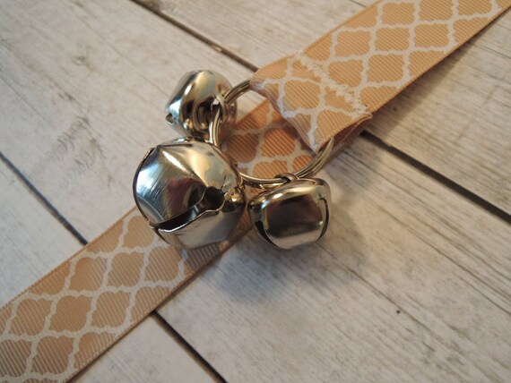 Paw Bells Dog Housebreaking Training Bells Tan Color Etsy
