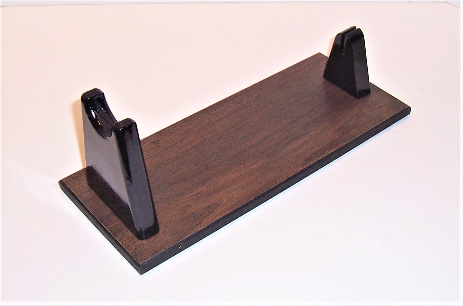 Machete Display Stand Satin Mahogany Melamine Base Gloss Etsy