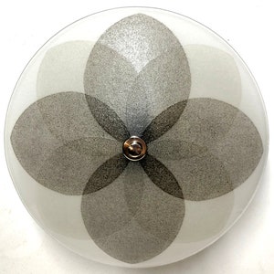 The Lotus Ceiling Light, Grey and Charcoal