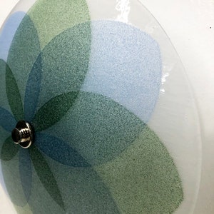 The Lotus Ceiling Light, Blue and Green image 3