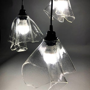 The Handkerchief Pendant Light, Clear Glass
