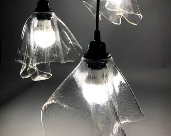 The Handkerchief Pendant Light, Clear Glass