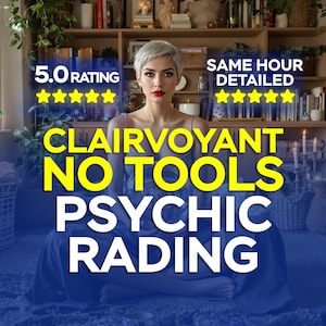 Leitura clarividente sem cartas, Leitura psíquica de 1h, Leitura telepática, Leitura psíquica honesta, Conselhos espirituais psíquicos, Leitura clarividente