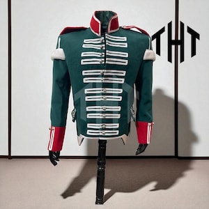 British Redcoat Wool Tailcoat: 1789 Revolutionary War Reenactment