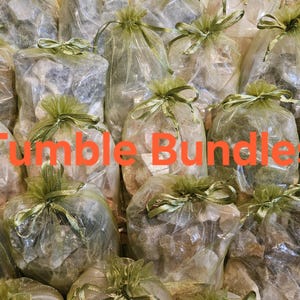 Tumbles Bundles! Crystals and Stones Ready for Tumbling!
