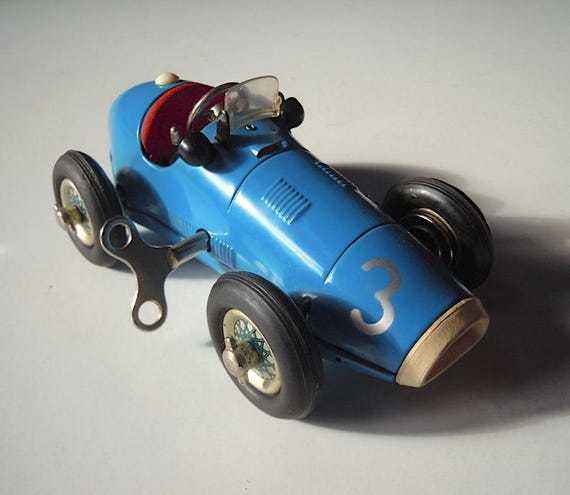 Schuco Grand Prix Racer 1070 / Vintage Clockwork Toy Car Schuco Grand Prix Racer 1070 / Vintage Clockwork Toy Car