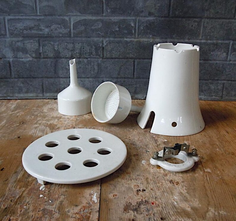 Antique Science Laboratory Porcelain Group / Weird Science / Laboratory ...
