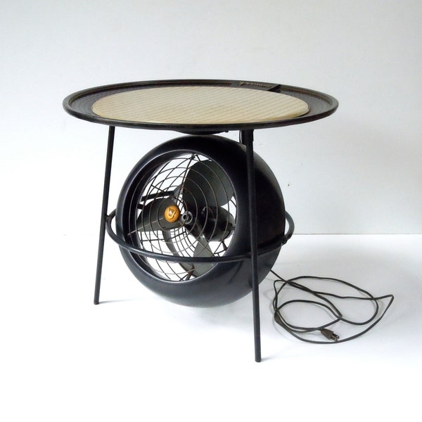Vornado Table Fan / Vintage Vornado Fan / MCM Industrial Fan / 1950 / Working Condition / Unusual Table Fan / Semi RARE and Scarce / Restore