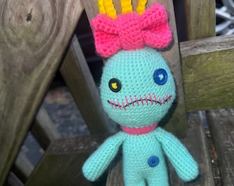 Patrón de crochet para amigurumi Scrump (de Lilo&Stitch)