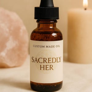 SacredlyHER - Custom Ritual oil