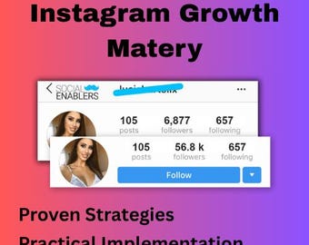 Maestría en crecimiento en Instagram: La única estrategia que realmente funciona
