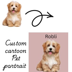 Cartoon Pet Portrait