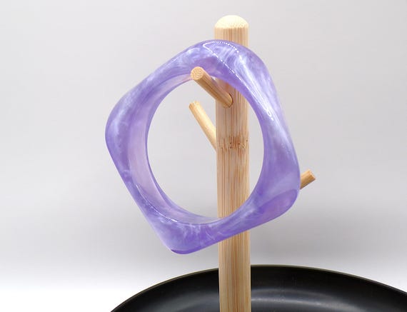 Multi-Colored Chunky Exaggerated Acrylic Resin Ba… - image 8