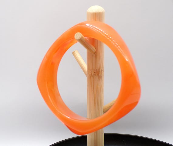 Multi-Colored Chunky Exaggerated Acrylic Resin Ba… - image 9