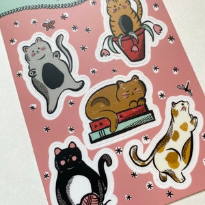 Cat Sticker Sheet