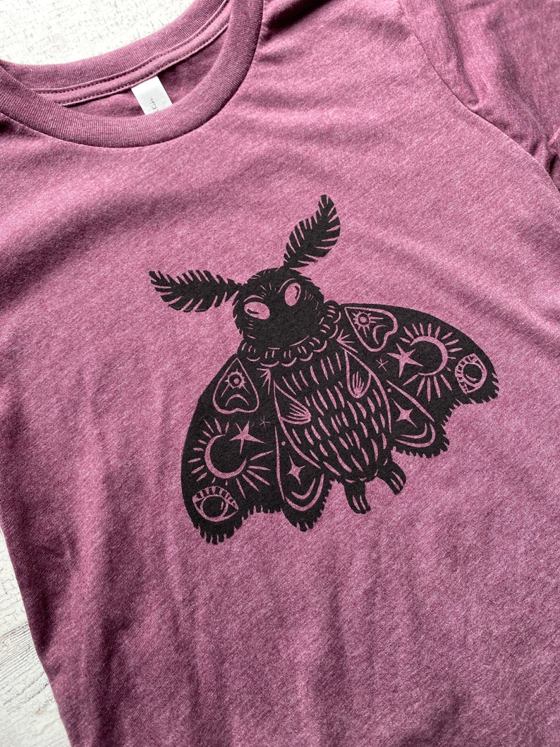 Adult Mothman Shirt Moth Man Shirt for Adults Womens Mothman - Etsy