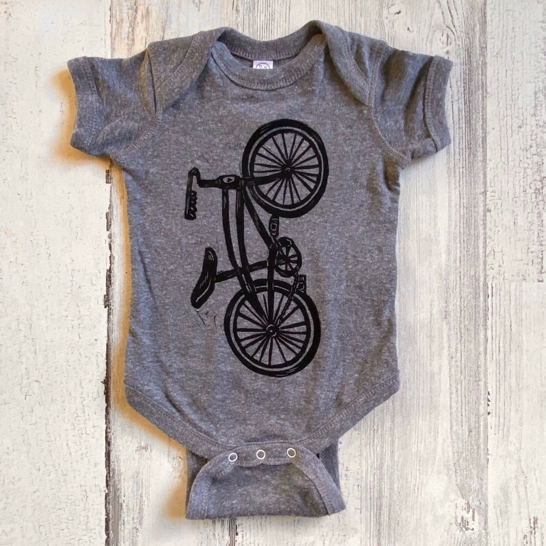 Bicycle Baby Bodysuit Baby Bike Shirt Bicycle Party Bike Etsy