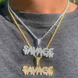 21 savage necklace - Etsy 日本