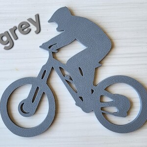 3D Mountain Bike Emblem for cars, Pony Tail Option Now available!! zdjęcie 8