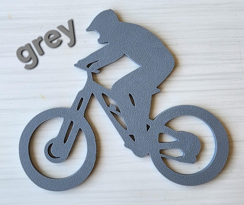 3D Mountain Bike Emblem for cars, Pony Tail Option Now available!! zdjęcie 8