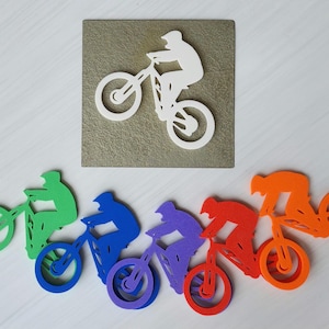 3D Mountain Bike Emblem for cars, Pony Tail Option Now available!! zdjęcie 5