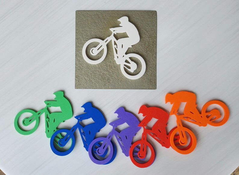 3D Mountain Bike Emblem for cars, Pony Tail Option Now available!! zdjęcie 5