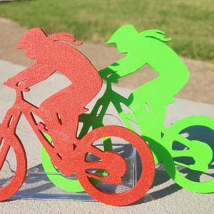 3D Mountain Bike Emblem for cars, Pony Tail Option Now available!! zdjęcie 4