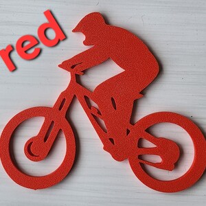 3D Mountain Bike Emblem for cars, Pony Tail Option Now available!! zdjęcie 7