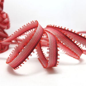 10 Meter 9mm Picot Ombre Zierband, Polyester, Picot Rand, Puppenrand, Verzierung, Schleife Blumenzubehör, Miniatur Kostüm DIY