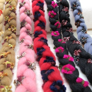 3/4 di pollice chenille furry braided trim / chenille trim / twisted trim / abbigliamento cucito bordi forniture / abbellimento decorativo