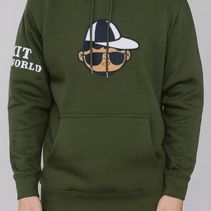 Kitos World Hoodies, Unisex Streetwear Tracksuit, Matching Sweatshirt & Hoodies, Minimalist Loungewear Outfit