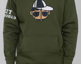 Kitos World Hoodies, Unisex Streetwear Tracksuit, Matching Sweatshirt & Hoodies, Minimalist Loungewear Outfit