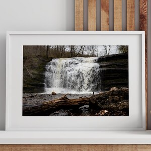 Pixley Falls Waterfall Upstate NY Wall Art Photography Print